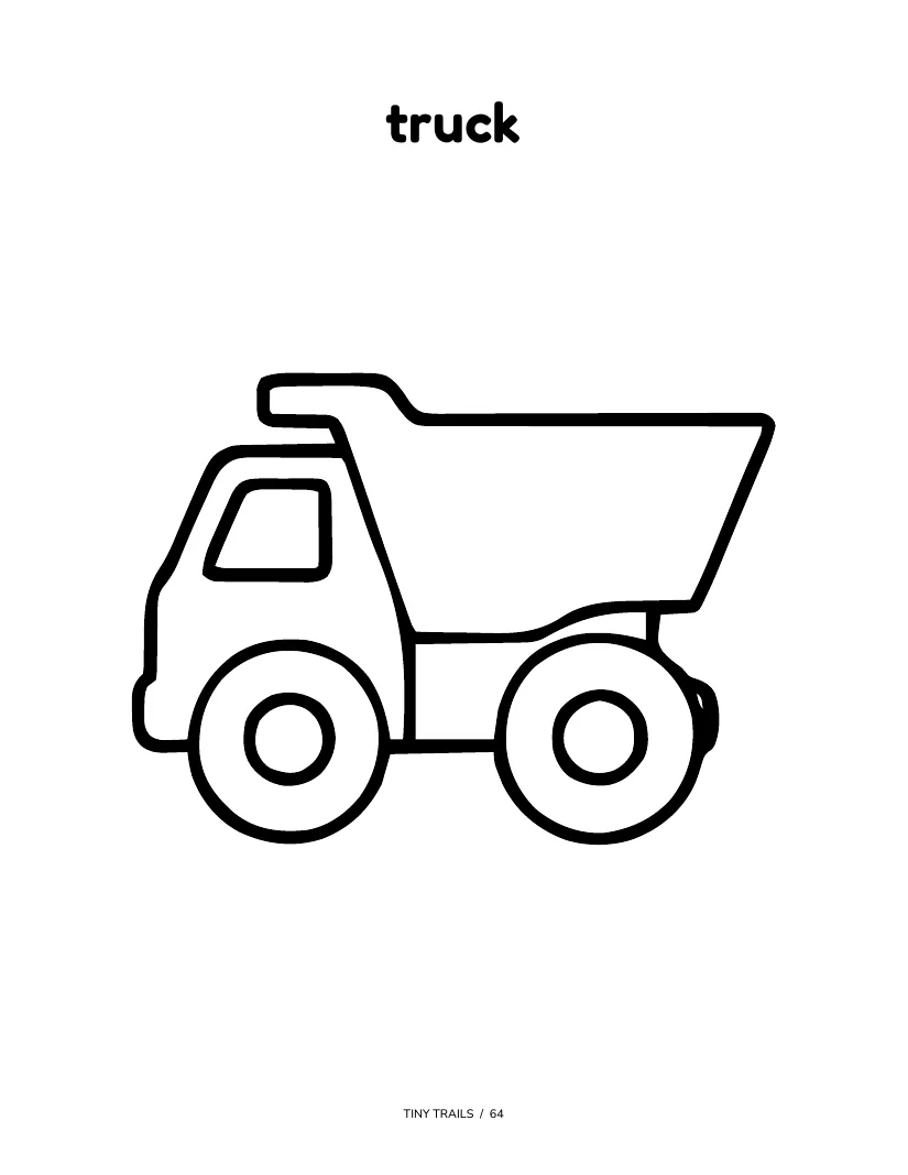 משאית: עמוד מתוך Tiny Trails